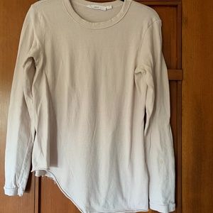 Wilt Asymmetrical Long Sleeve T-shirt - Light Pink